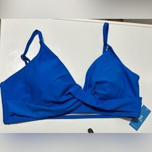 Cupshe Blue Bikini Top (77)